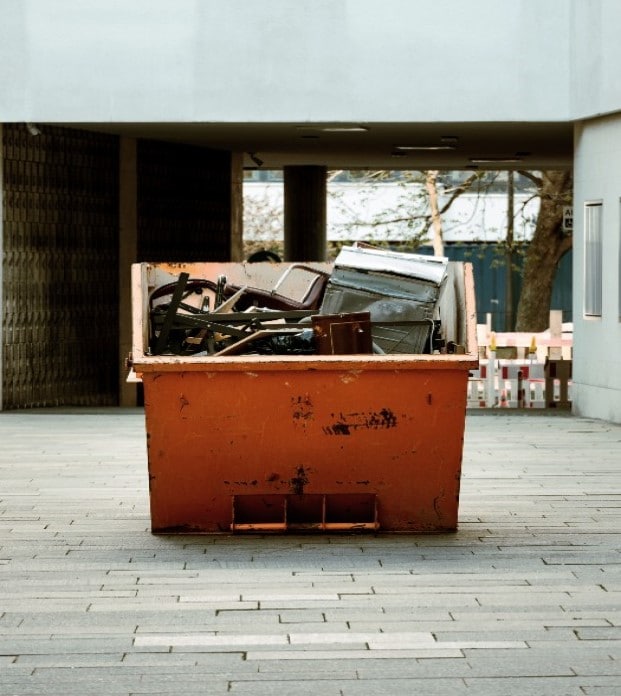benne 30 mètres cubes gravats, déchets verts, ferrailles, DIB Laon